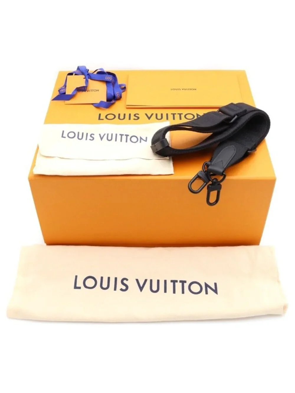 Louis Vuitton Soft Polochon PM Shoulder Back Monogram Eclipse Leather Black